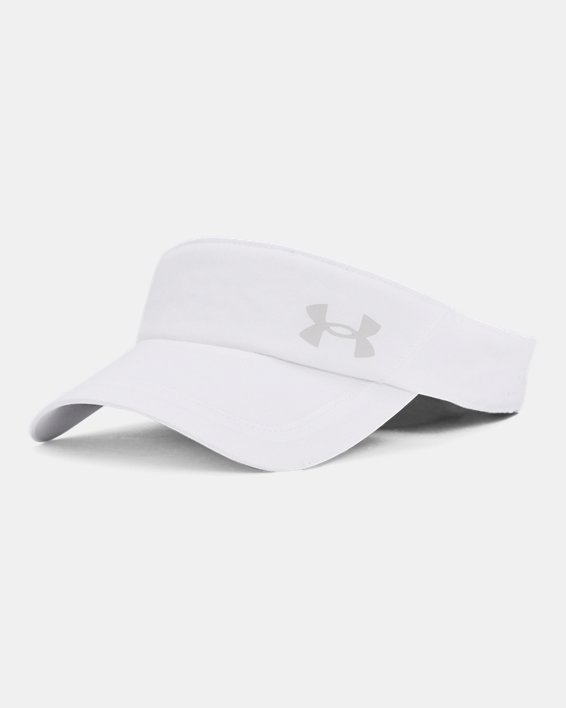 Men's UA Launch Visor, White, pdpMainDesktop image number 0